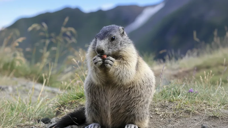 Wildlife Viewing Areas – Marmot and bird spotting(3)