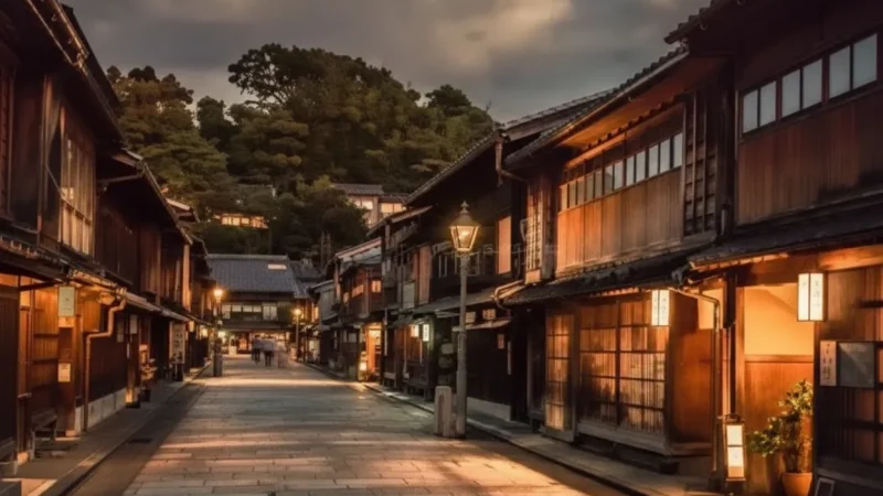 Wooden Architecture Streets – Traditional houses(1)