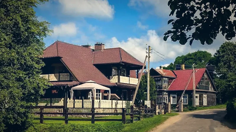 Wooden Village Architectu(6)