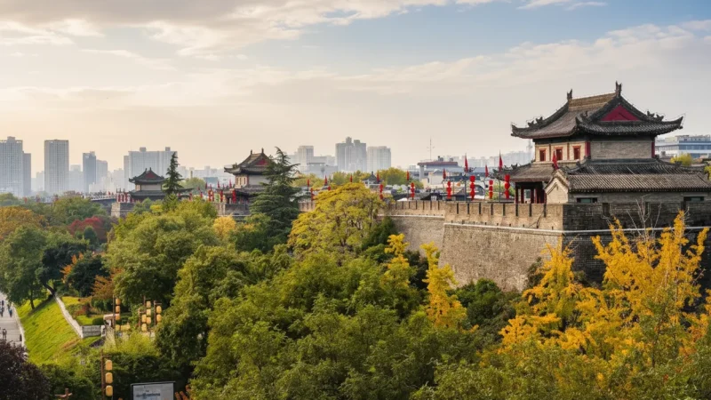 Xi’an City Wall – Ancient defensive structure(1)