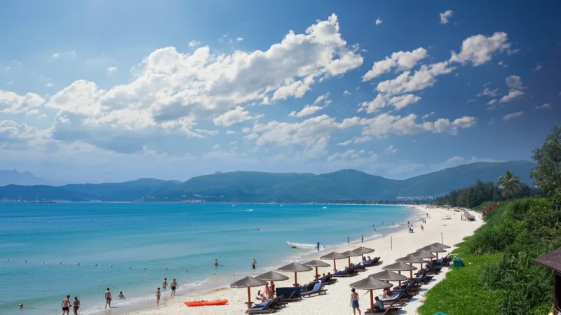 Yalong Bay Access Area – Clear water and resort coastline(1)