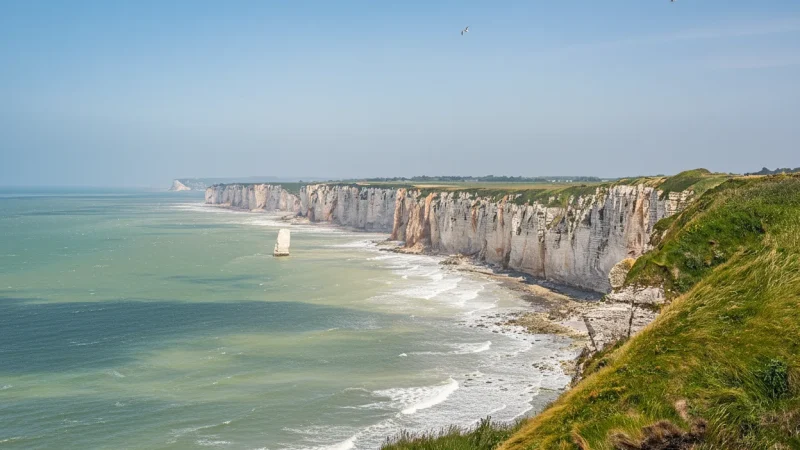 Yport Beach – Small Beach with Chalk Cliffs(4)
