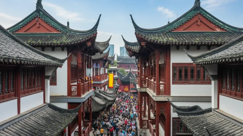 Yuyuan Bazaar – Traditional shopping streets(3)
