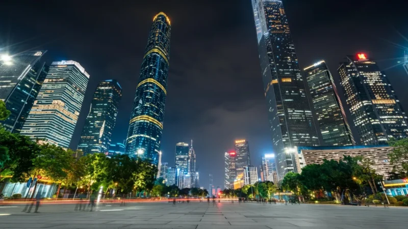Zhujiang New Town – Modern business district(1)