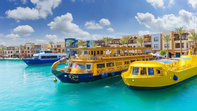 fishing Boat Areas – Traditional Life Scenes(3)